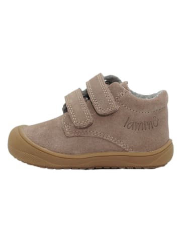 lamino Leren sneakers beige