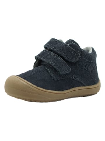 lamino Skórzane sneakersy w kolorze granatowym