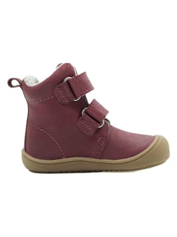 lamino Leren boots rood