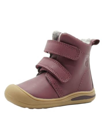 lamino Leren boots rood