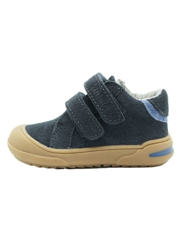 lamino Skórzane sneakersy w kolorze granatowym
