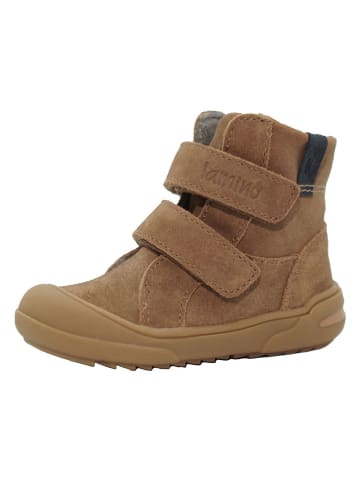 lamino Leren boots lichtbruin