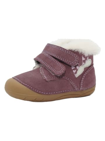 lamino Leder-Boots in Rosa