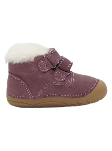 lamino Leder-Boots in Rosa