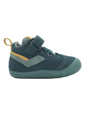 lamino Leren barefootschoenen turquoise