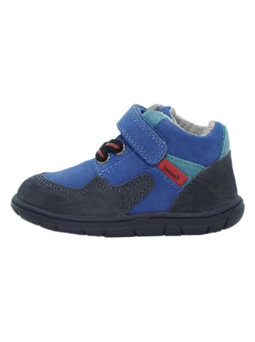 lamino Leren barefootschoenen donkerblauw