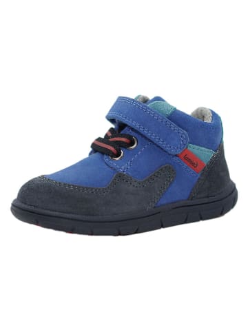 lamino Leren barefootschoenen donkerblauw
