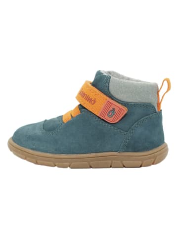 lamino Leren barefootschoenen turquoise