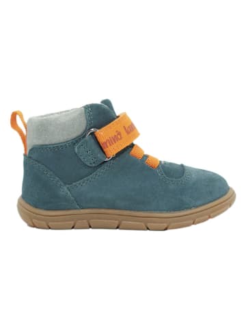 lamino Leren barefootschoenen turquoise