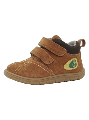 lamino Leren barefootschoenen lichtbruin