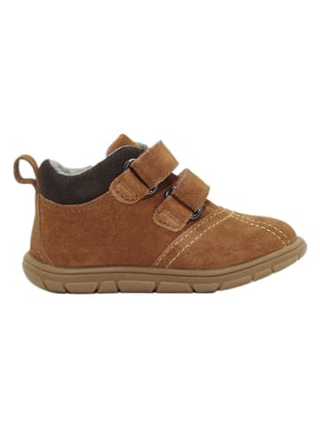 lamino Leren barefootschoenen lichtbruin