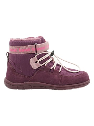 lamino Leder-Barfußschuhe in Lila