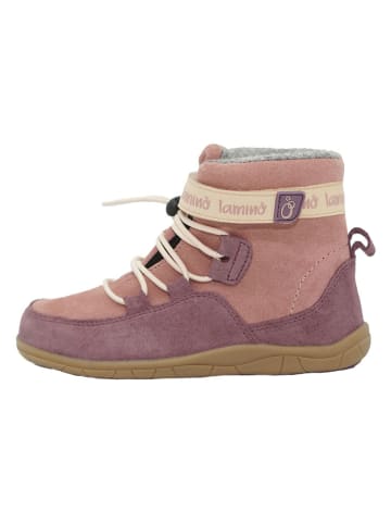 lamino Leder-Barfußschuhe in Rosa