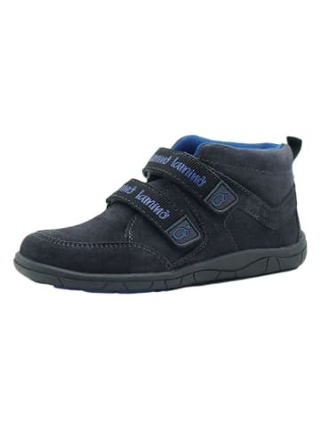 lamino Leren barefootschoenen donkerblauw