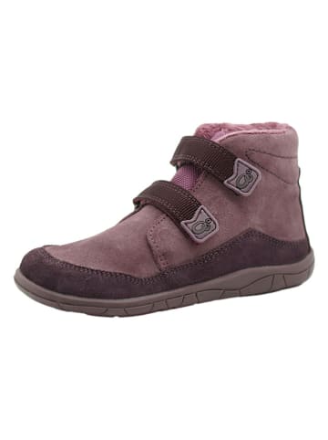 lamino Skórzane buty w kolorze fioletowym do chodzenia na boso