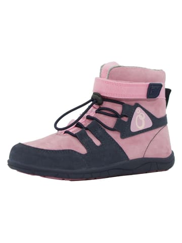 lamino Leren barefoot-boots lichtroze