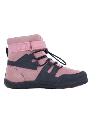 lamino Leren barefoot-boots lichtroze
