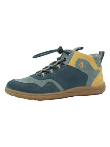 lamino Leren barefootschoenen turquoise
