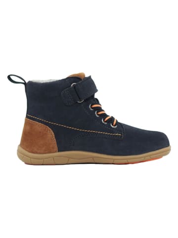 lamino Leder-Barfußschuhe in Dunkelblau