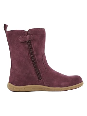 lamino Leder-Barfuß-Boots in Pink
