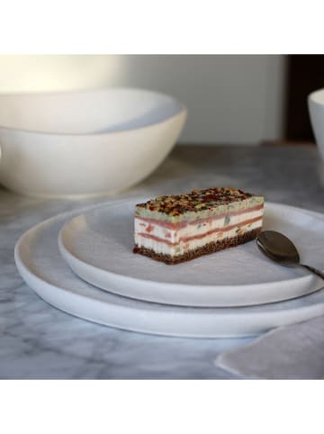 Ogo Living 6er-Set: Dessertteller in Weiß - Ø 0,00 cm