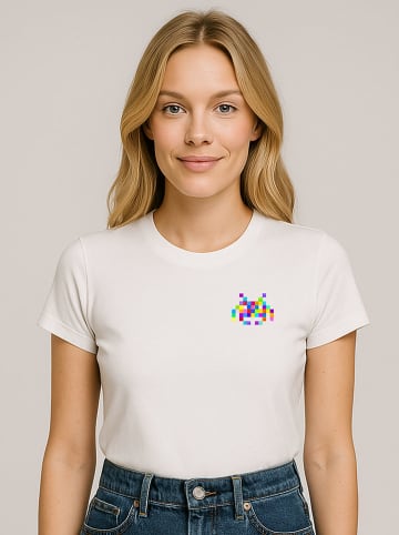 WOOOP Shirt "Mothership Coeur" in Creme