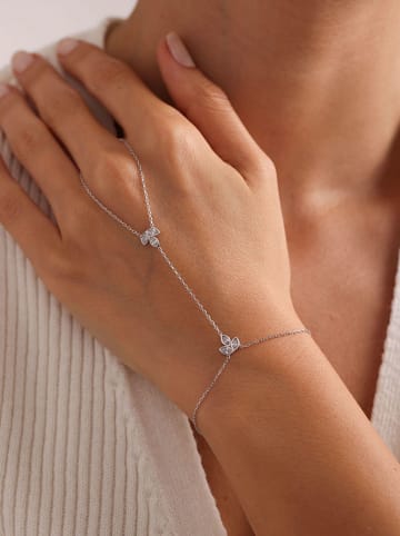 Heliophilia Silber-Armkette mit Schmuckelementen