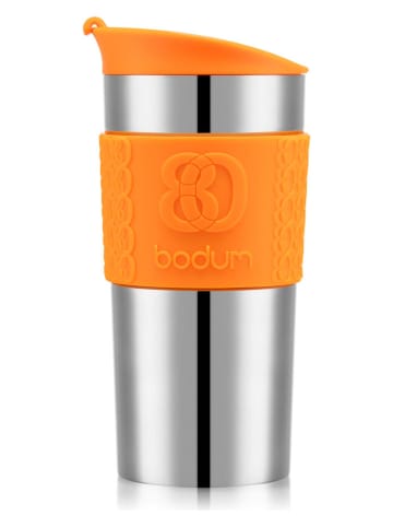 bodum Kubek termiczny "Travel Mug" w kolorze pomarańczowym - 350 ml