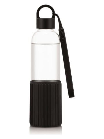 bodum Glazen fles "Melior" zwart - 500 ml