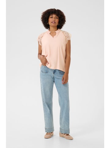 Cream Bluse "Nola" in Rosa