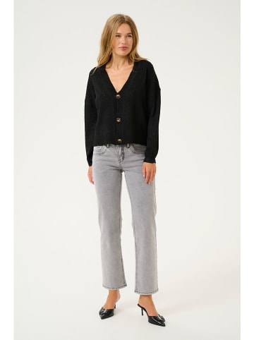 Cream Cardigan "Holiday" in Schwarz