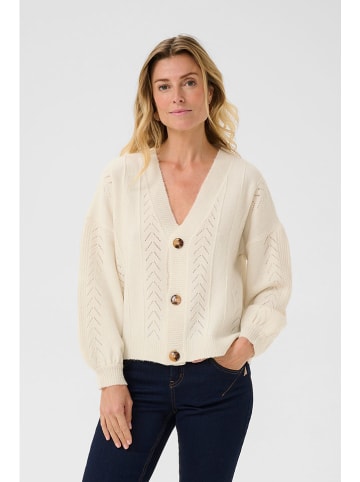 Cream Cardigan "Holiday" in Beige