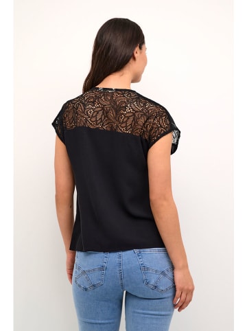 Cream Blouse "Livi" zwart