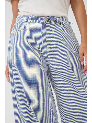 Cream Hose "Berta"- Relaxed fit - in Hellblau