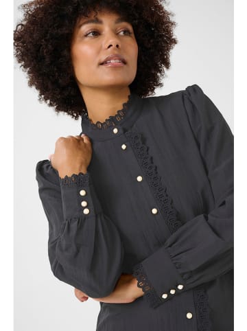 Cream Bluse in Schwarz