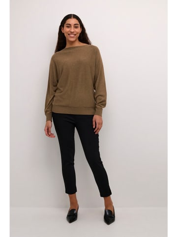 CULTURE Pullover in Hellbraun