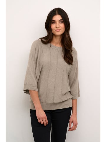 CULTURE Trui "Gapa" beige