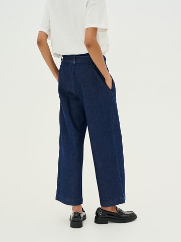 CULTURE Spijkerbroek "Bink Roselle" - loose fit - donkerblauw