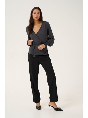 Kaffe Cardigan "Anno" in Anthrazit
