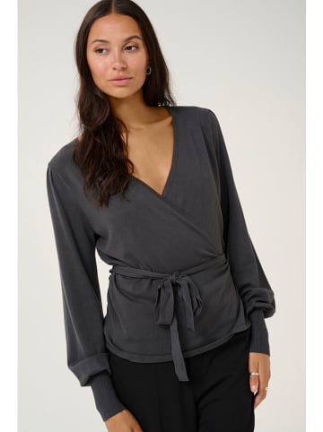 Kaffe Cardigan "Anno" in Anthrazit