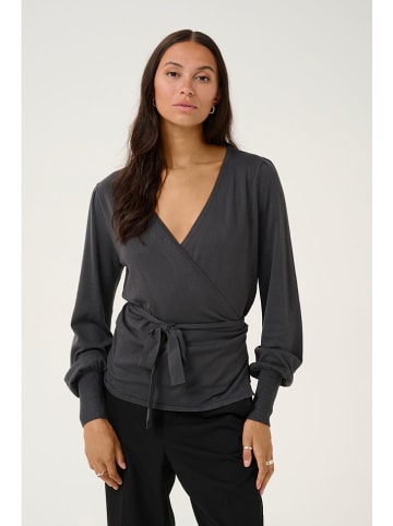 Kaffe Cardigan "Anno" in Anthrazit