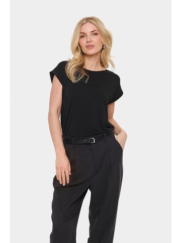 SAINT TROPEZ Shirt "Adelia" in Schwarz