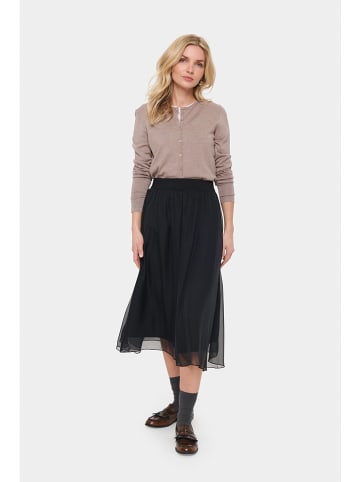 SAINT TROPEZ Rok "Coral" zwart