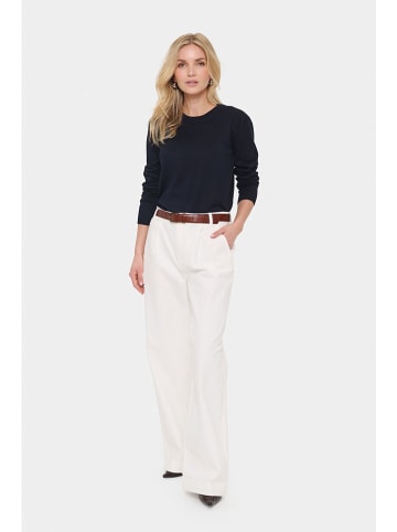 SAINT TROPEZ Sweter "Mila" w kolorze granatowym