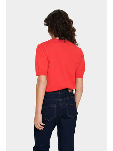 SAINT TROPEZ Sweter "Mila" w kolorze pomarańczowym