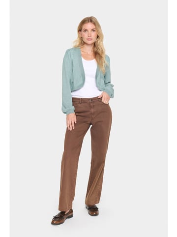 SAINT TROPEZ Bolero "Mila" lichtblauw