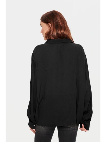 SAINT TROPEZ Bluse "Alba" in Schwarz