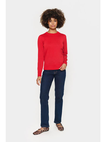 SAINT TROPEZ Pullover "Kila" in Rot