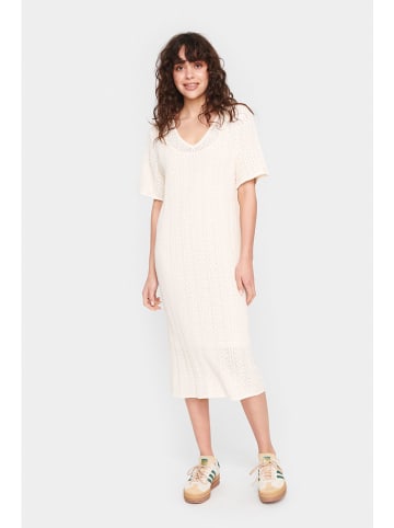 SAINT TROPEZ Jurk "Danika" crème