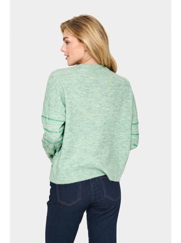 SAINT TROPEZ Pullover "Zylvier" in Mint